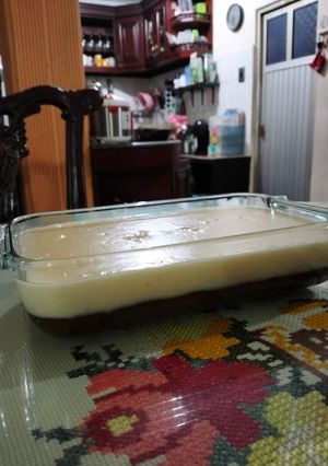 Foto resep Puding roti tawar keju