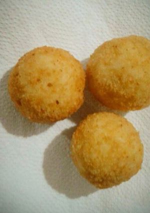 Una foto de Croquetas de arroz deliciosas