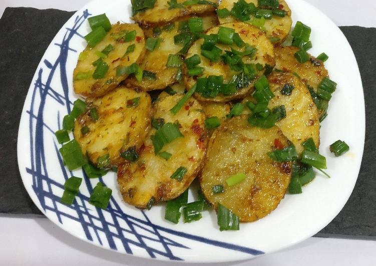 Simple Way to Make Favorite Potatoes in teriyaki sauce