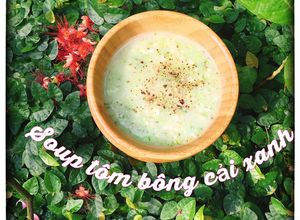 Hình của món Soup tôm 🦐bông cải xanh.