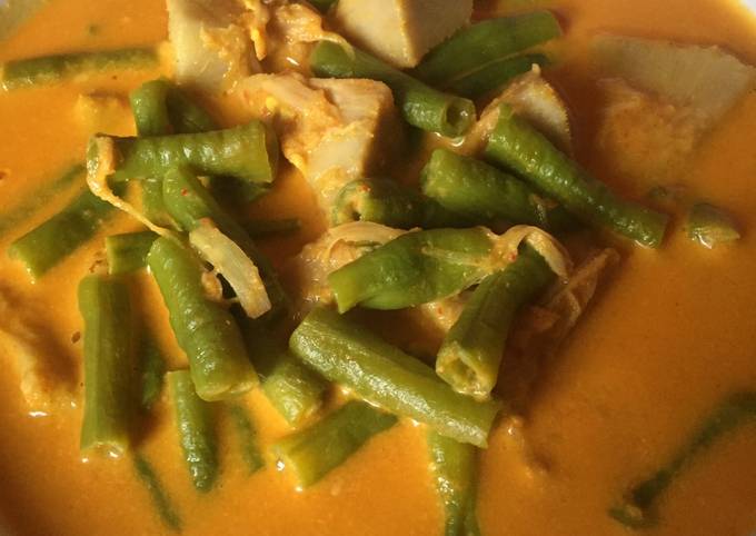 Gulai nangka kacang panjang