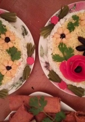 صورة لوصفة سلطة ماسيدوان 🇩🇿