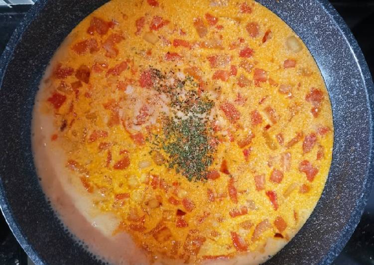 Bagaimana Menyiapkan Sup tomat, tomato soup, western, Bisa Manjain Lidah