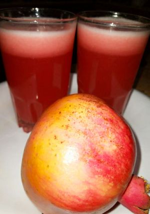 A picture of Anar ka juice.