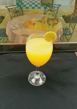 A picture of Mango juice.