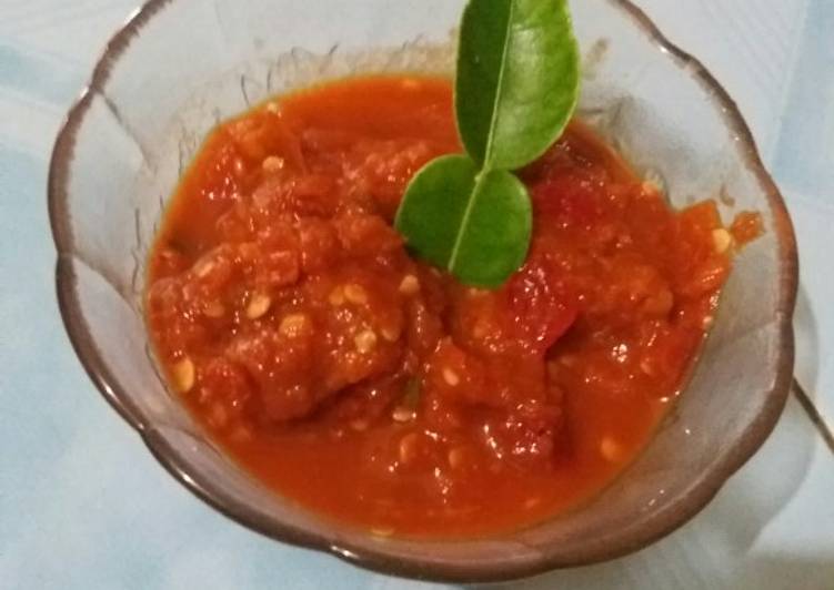 Resep Sambel Tempongan yang Bisa Manjain Lidah