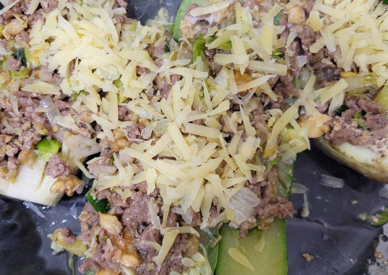 Berenjena y zucchini...rellenitos