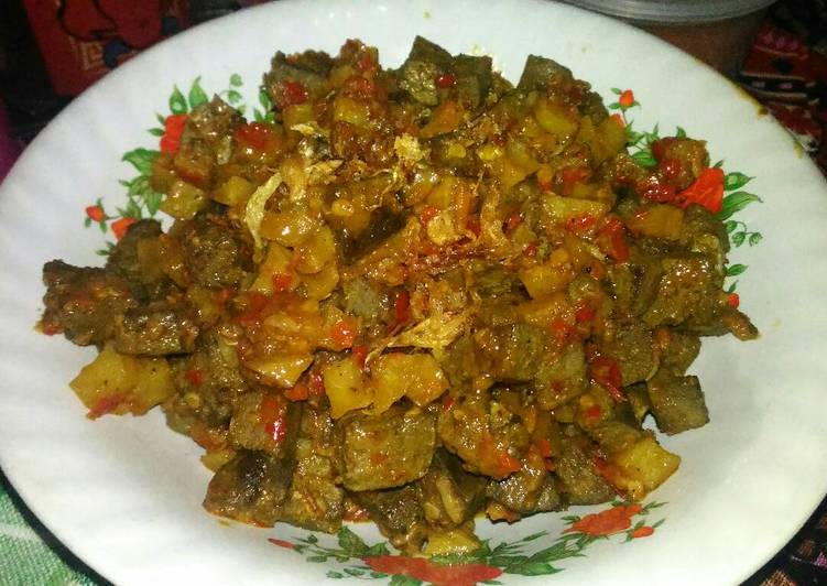 Resep Sambal Goreng Ati Kentang | Bahan Membuat Sambal Goreng Ati Kentang Yang Lezat Sekali