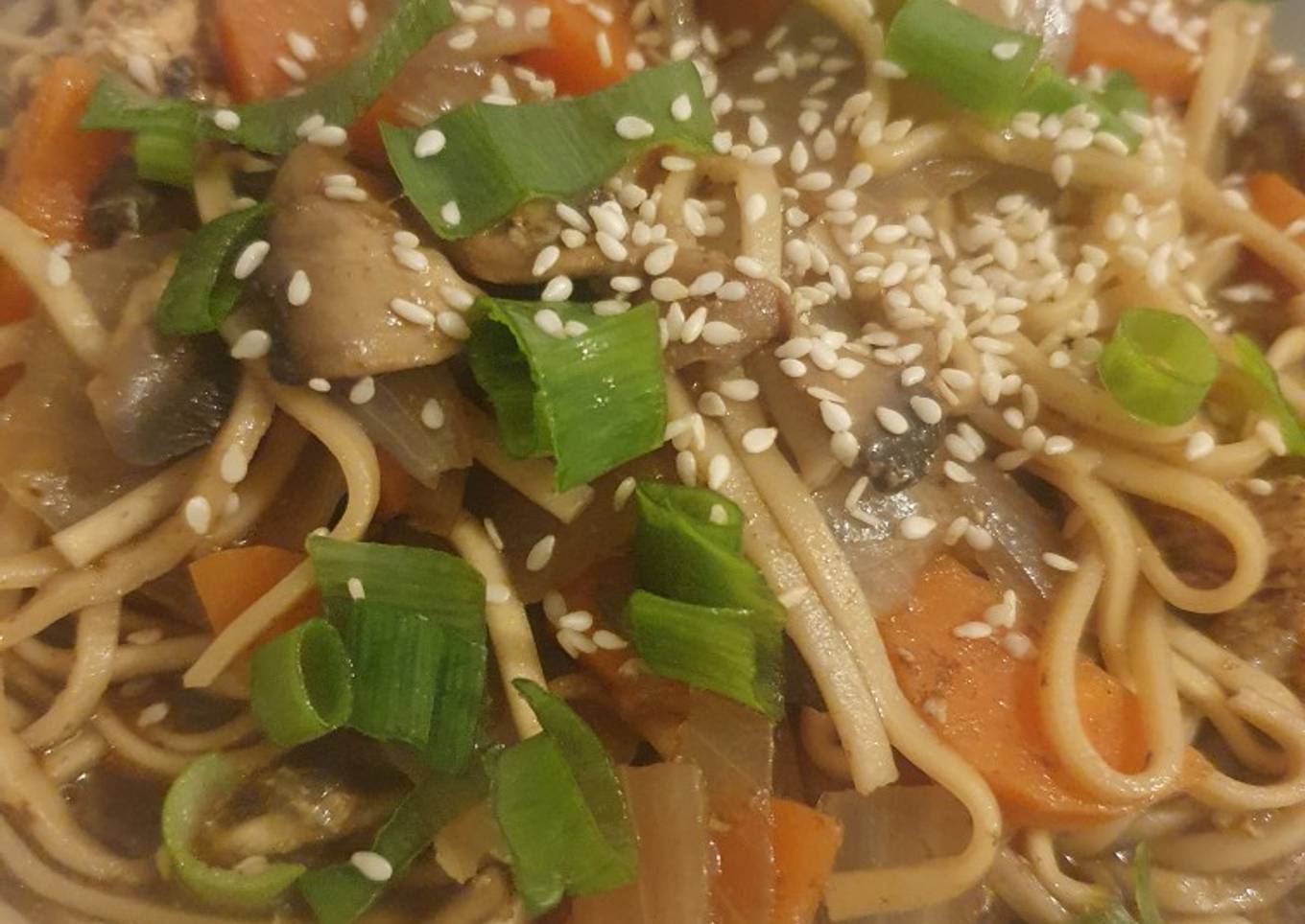 Chicken and Vegetable Noodles