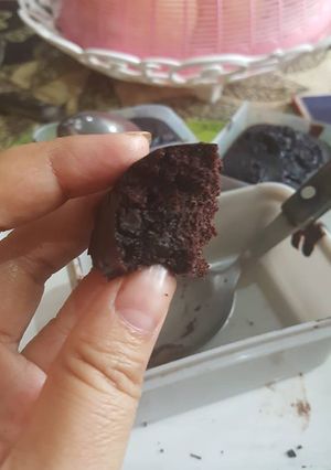 Foto resep Brownis kukus coklat DEBM / KETO #keto