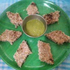 A picture of Buckwheat Dhokla.