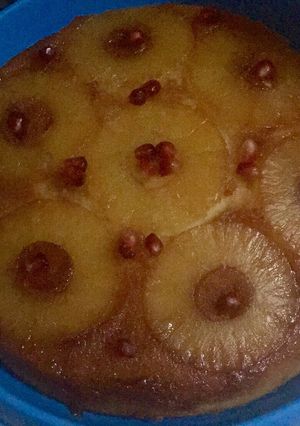 صورة لوصفة كيكة الاناناس