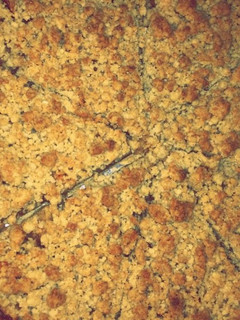 A picture of Crumble Apple Pie.