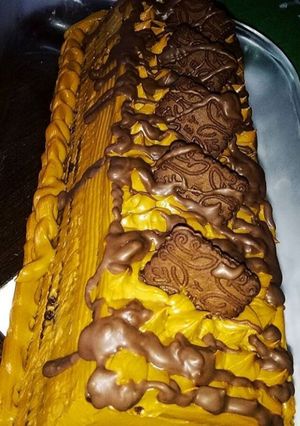 Una foto de Chocotorta