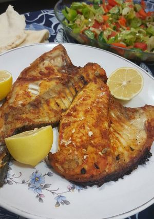 صورة لوصفة سمك بالفرن