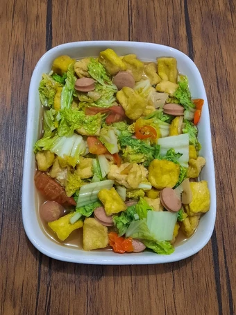 Cara Mudah Membuat Resep Tumis Tahu Sosis Sawi Putih yang Sempurna Anti Ribet, Lezat Sekali