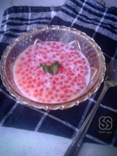 Foto resep Bubur Mutiara kuah santan
