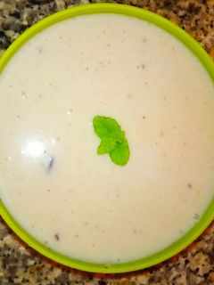 Una foto de Atol de arroz con coco