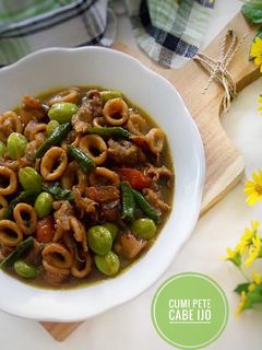 Foto resep Cumi Pete Cabe Ijo