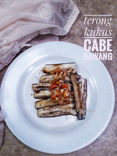 Foto resep Terong kukus cabe bawang