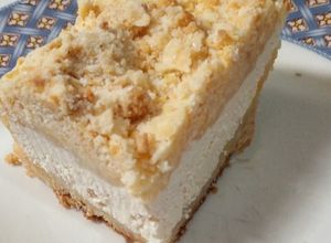 Una foto de Cuadraditos crumble de ricota (gluten free) : SIN AMASAR! 😋