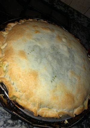 Una foto de Tarta de verdura y ricota