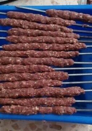 صورة لوصفة كباب للشوي