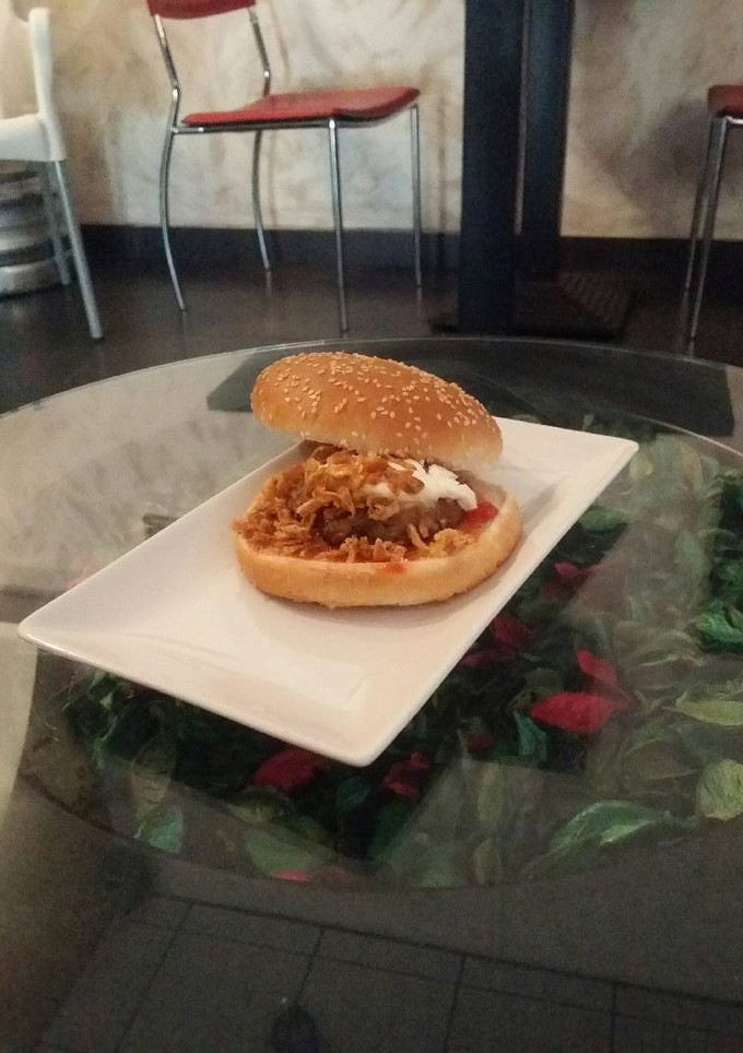 Una foto de Hamburguesa gourmet