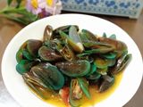 Tumis kerang hijau seadanya