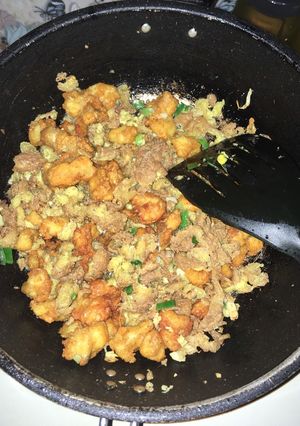 Foto resep Dori tepung tumis telur ala2 imperial kitchen 😋😬