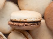 A picture of basic french macarons