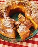 Ciambella con yogurt e noci
