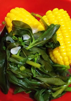 Foto resep Sayur bening daun ginseng