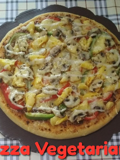Foto resep Pizza Vegetarian