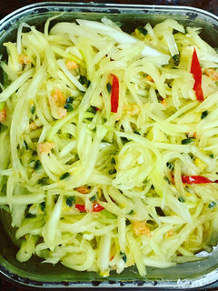 涼拌青木瓜絲-百香果口味 的食譜成品照片