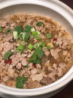 肉末炒冬粉 的食譜成品照片