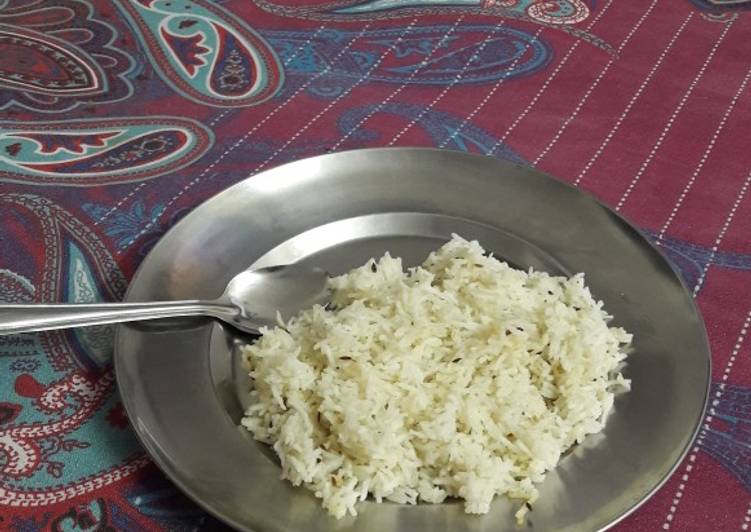 homemade Jeera rice | how to keep Jeera rice