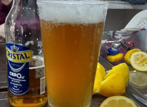 Una foto de Michelada sin alcohol