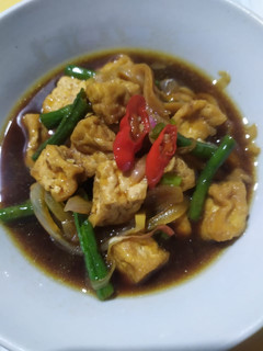 Foto resep Tumis TJK (tahu,jamur, kacang panjang)