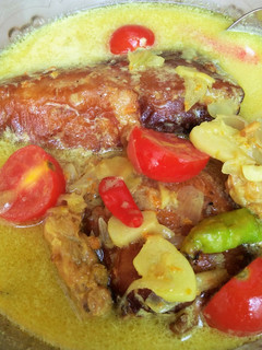 Foto resep Ikan Pe / Pari Panggang Kuah Kuning (Santan)