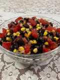 Ensalada de porotos negros