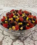 Ensalada de porotos negros