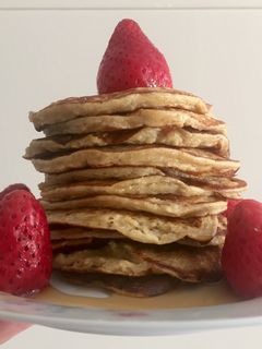 Foto de Panquecas de Banana e Aveia