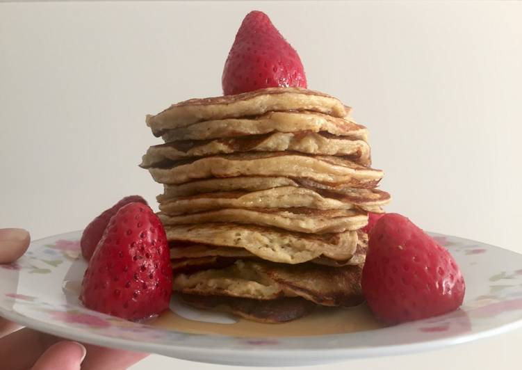 Panquecas de Banana e Aveia