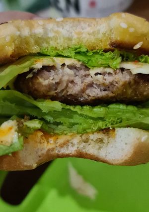 A picture of Beef Patty Burger.