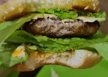 Resep Baru Beef patty burger Enak Bergizi