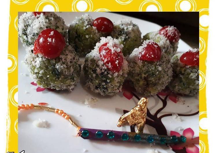 Recipe of Speedy Paan Coconut Laddoo