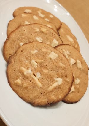 Una foto de Cookies de chocolate blanco