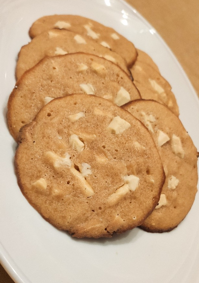 Una foto de Cookies de chocolate blanco