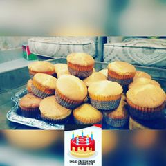 Vanilla Cup cakes A picture of Vanilla Cup cakes.